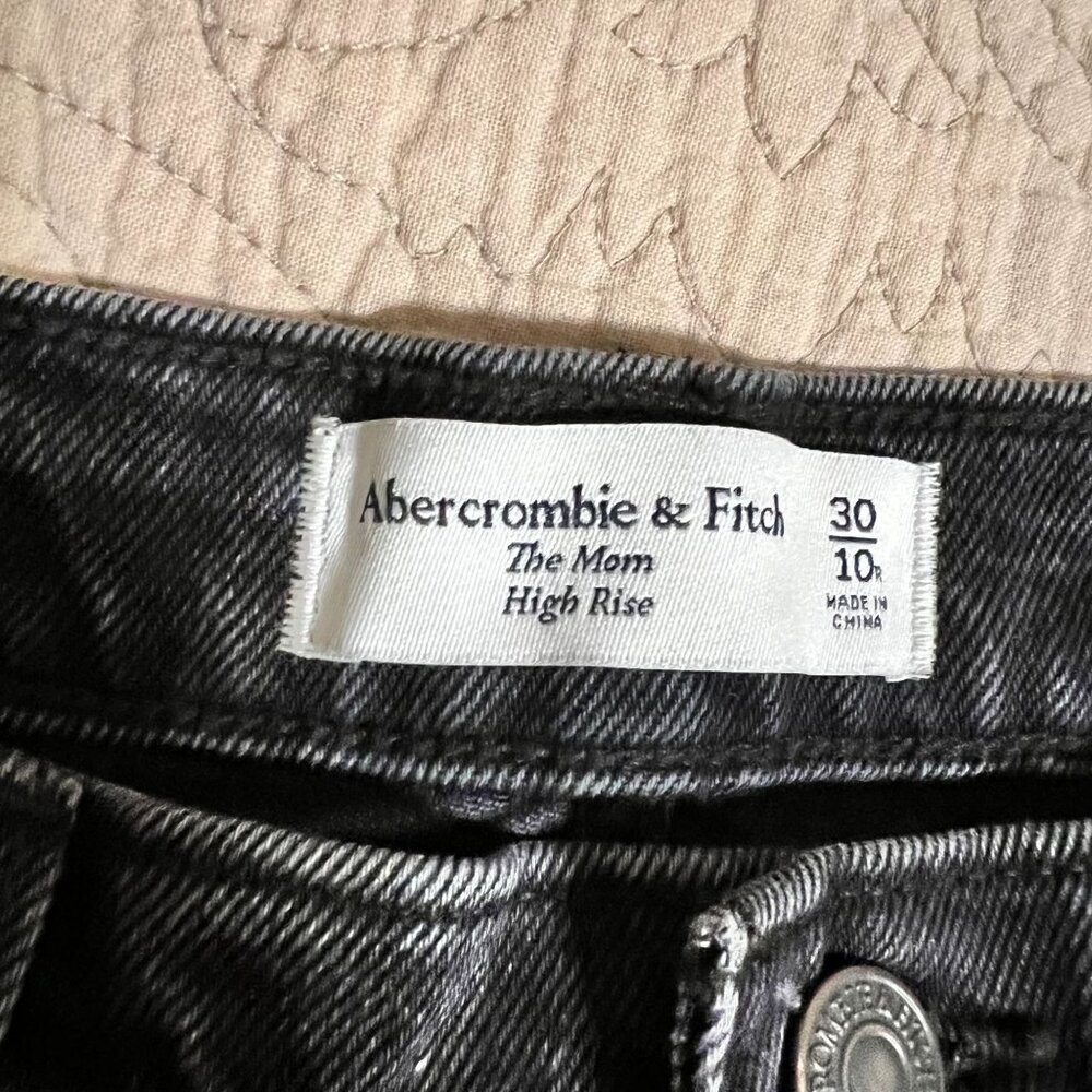 Abercrombie & Fitch Women's Black Jeans size 30/10 black - Picture 8 of 9